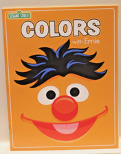 Sesame Street Workbooks with Elmo - Ernie - Big Bird - Cookie Monster Set of 4 