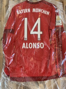 xabi alonso bayern munich jersey