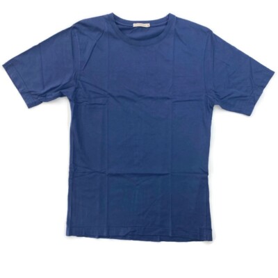 Ecolution Mens Medium Crew Neck T Shirt Blue 100% Organic Cotton