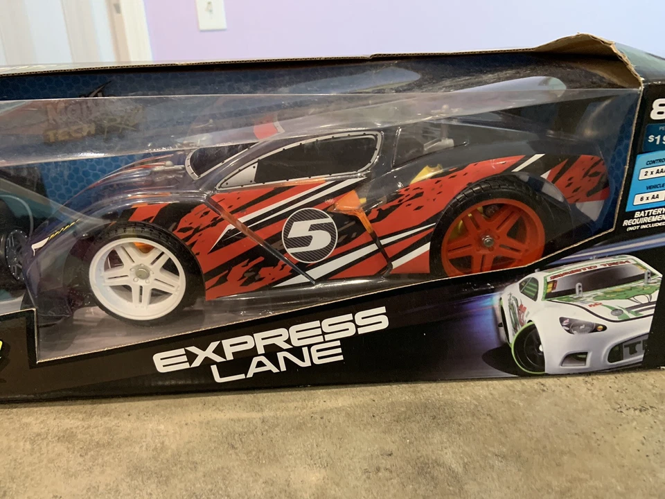 2021 Maisto Tech R/C Express Lane Street Series RARE #5 27mhz Damaged Box New - Image 2 of 4