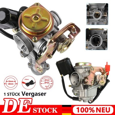 18mm Vergaser für Rex RS 400/RS 450/RS 460/GY6 50/GY6 50cc für Motorrad Roller