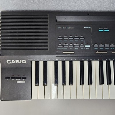VTG Casio Keyboard Casiotone CT-630 61-Key Digital Synthesizer