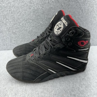 Otomix FX8000 Black Red Weightlifting MMA Boxing Shoes Men s 6.5 Women s 8