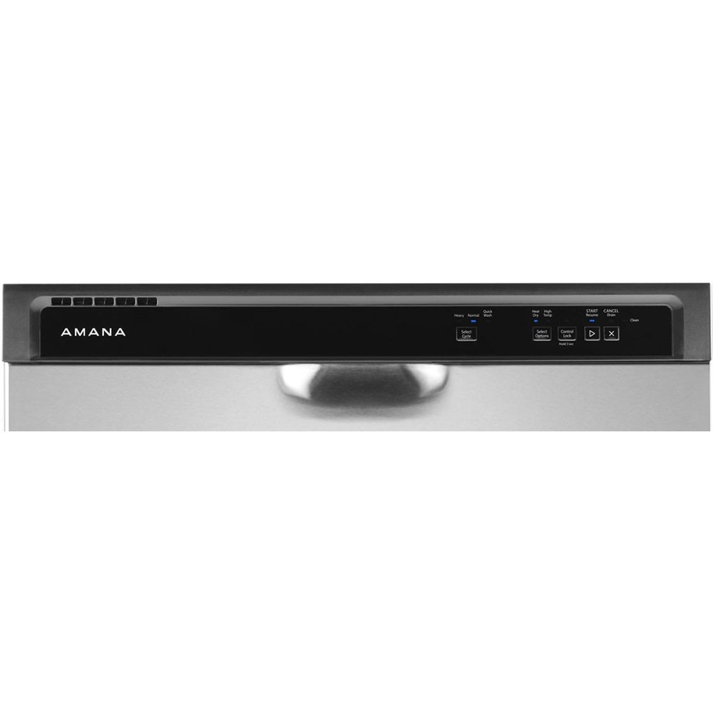Amana 59 dBA Front Control Built-In Dishwasher - Stainless Steel 12