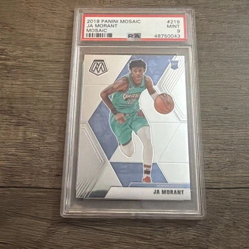 2019-20 Panini Mosaic - Rookies Ja Morant #219 Silver Mosaic Prizm (RC)