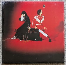 THE WHITE STRIPES - ELEPHANT SEALED LP RED WHITE COLORED VINYL 1st PRESS 2003 OG