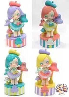 SO-TA conomi Figure Series KINO-CO -prima- Blind Box Set of 4 Mini Figure