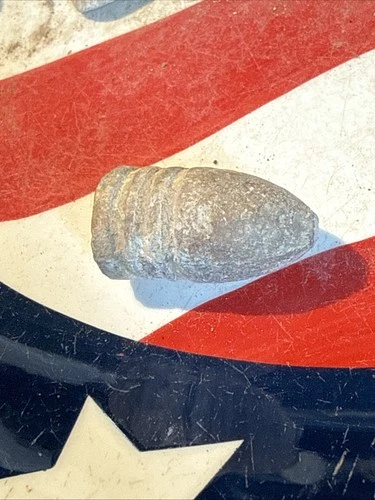 Dug Civil War 💥 🇺🇸 💣 Scarce Nose Cast Confederate Bullet NC Product