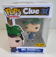 Funko Pop! Retro Toys Clue Mrs. Peacock con el cuchillo #52 figura de vinilo juegos de mesa
