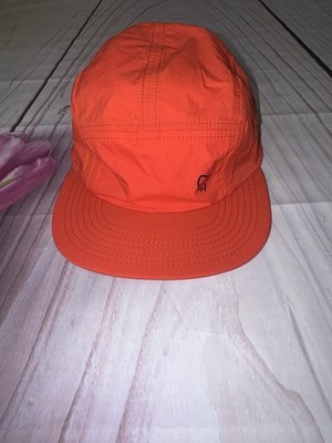 Norrona Five Panel Tech Lightweight Cap Hat Orange Color Size L/XL Adjustable