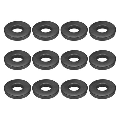 #ad 12 Pcs Carbon Steel Flat Washer Fits M12 x 32mm x 6mm Black Washer Fits $26.80