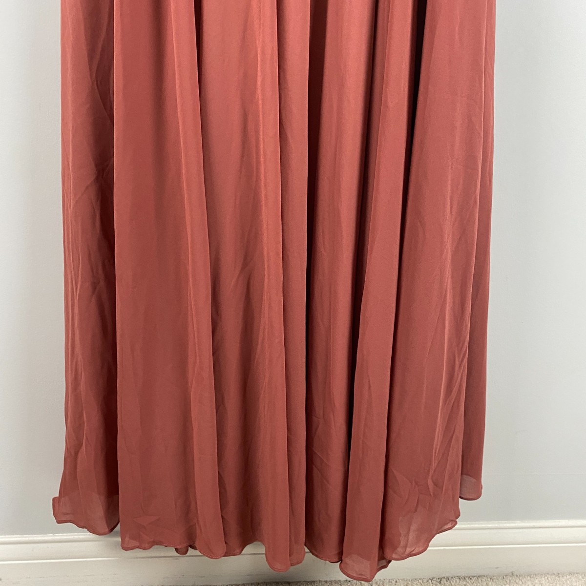 all about love rusty rose maxi dress Lovely Rusty Rose Dress - Maxi Dress - Gown - Bridesmaid Dress