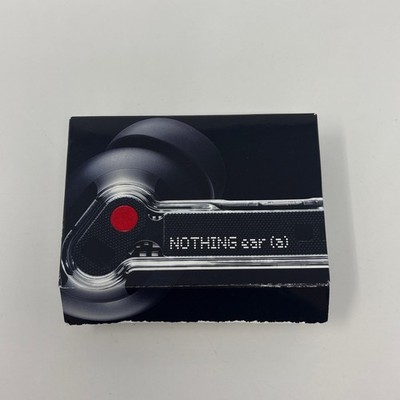 Nothing Ear (a) True Wireless Earbuds + Charging Case - Black