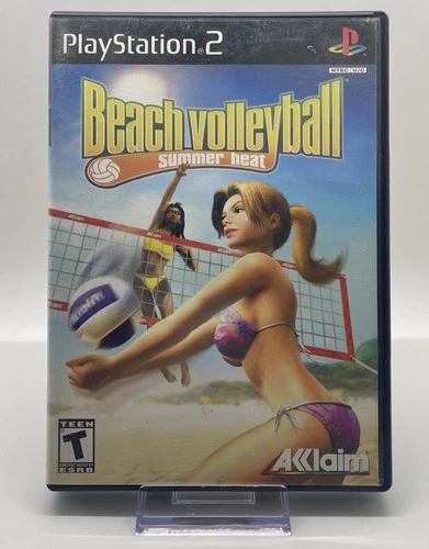 Beach Volleyball Summer Heat (Sony PlayStation 2, 2003) Complete With Manual