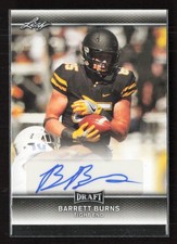 2017 Leaf Draft #A-BB1 Barrett Burns Autographs Auto Appalachian State (JT)