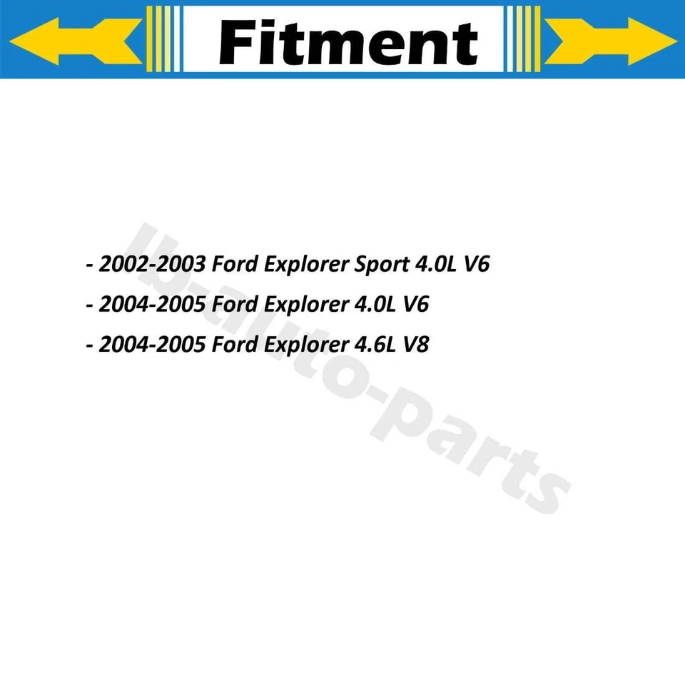 Cable de freno de estacionamiento delantero trasero Dorman 3x para Ford Explorer Sport 4,0 L 2002-2003 Foto 2 de 4