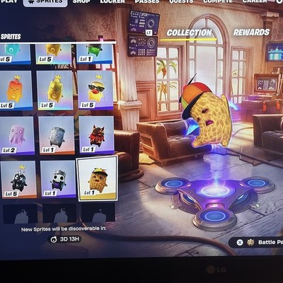 Rare In-game Fortnite Burnt Peanut Sprite! Fast Deliver And Buyer s Guarantee!