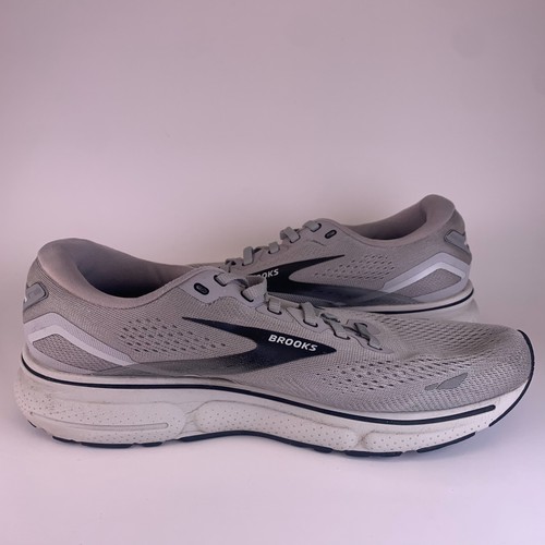 Brooks Men Ghost 15 1103931D098 Gray Running Shoes Sneakers Size 9.5 D - Picture 4 of 12