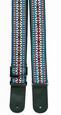 Morris Ms2000 Blue Guitar Strap (Blue)_