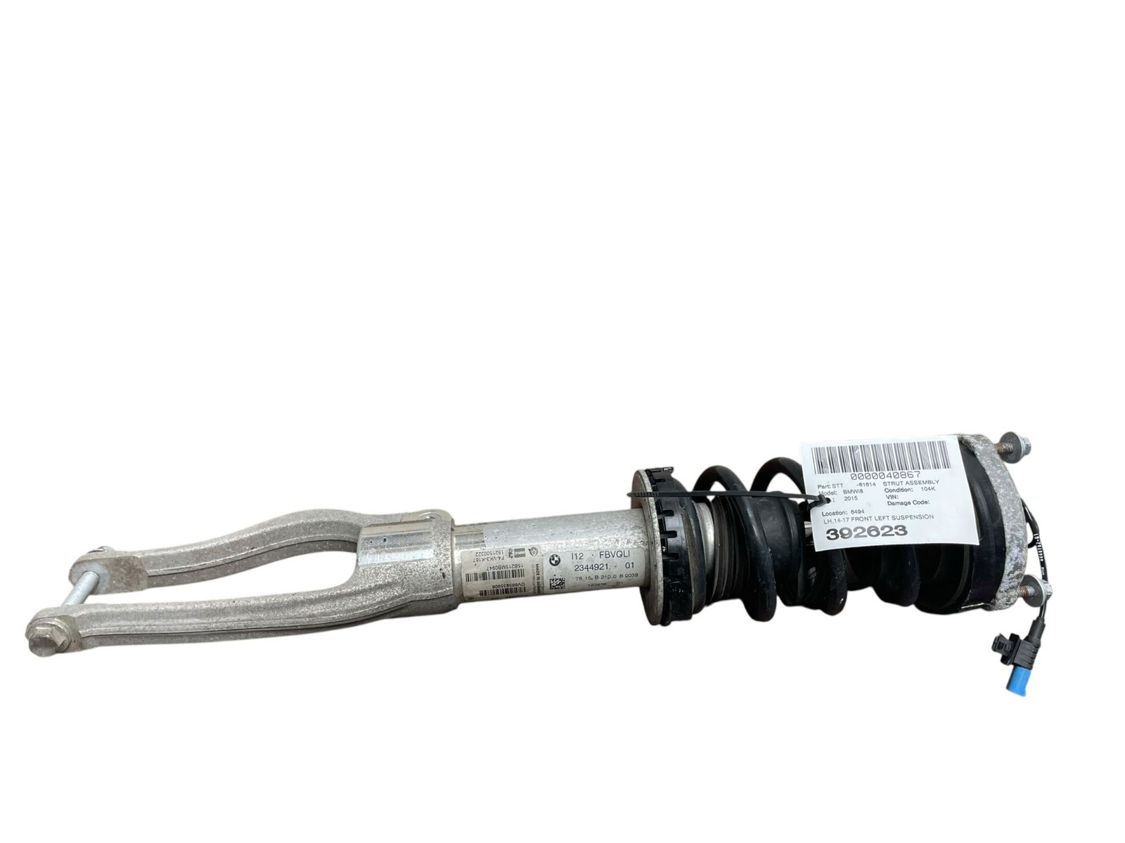 2014 2015 2016 2017 BMW I8 FRONT LEFT SUSPENSION SHOCK ABSORBER STRUT OEM