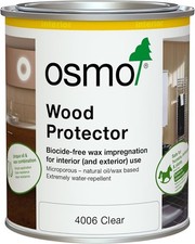 Osmo Wood Protector 4006 Clear - Choose Tin Size: 0.75ltr or 2.5ltr Tin