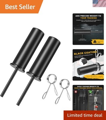 Dual Mode Gym Weight Stack Pins - High-Strength Carbon Steel, 120lbs Capacity