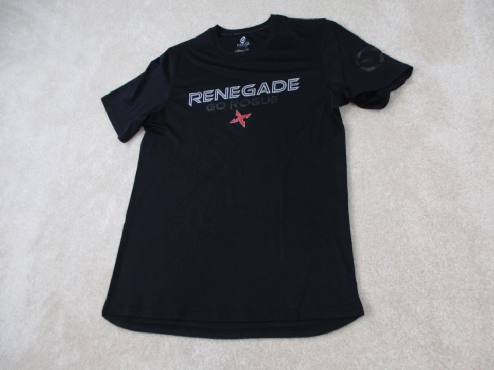 Camisa Virus International Hombre Mediana Negra Rendimiento Atlética MMA BJJ Adulto Foto 2 de 4