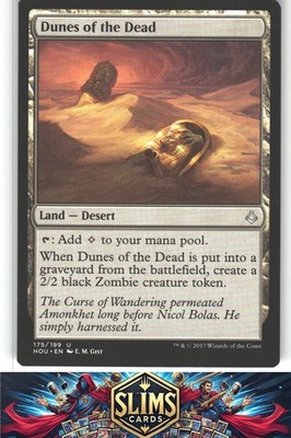 Dunes of the Dead - Hour of Devastation - MTG - Uncommon - #175 - NM