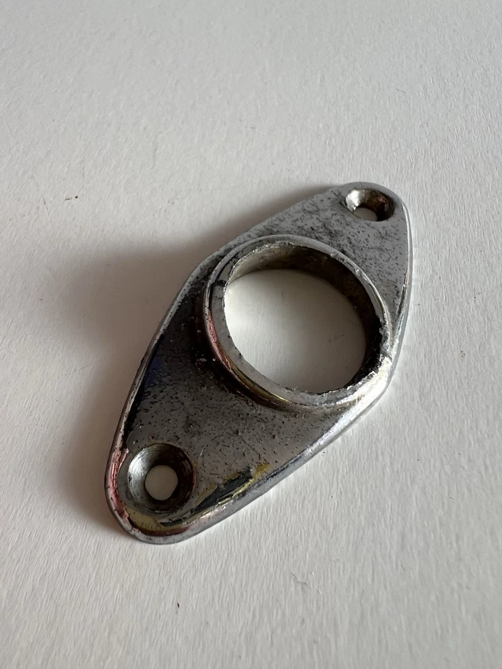 ПОДЛИННЫЙ JAGUAR MK1 MK2 DAIMLER 250 V8 ХРОМ ЗАГРУЗКИ ЗАМОК ESCUTCHEON OEM - Изображение 3 из 4