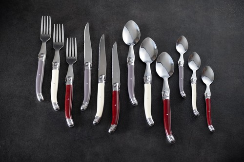 Laguiole Heritage Geschirrset; Luxus Französisches Besteck in Premium Edelstahl... - Bild 4 von 7