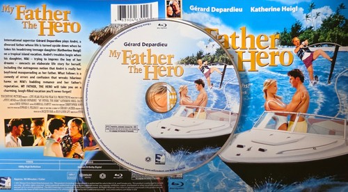 My Father the Hero Single Blu-Ray Disc Artwork No Case Bluray Blu ray