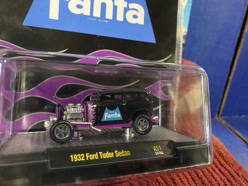 (1) 2025 M2 Fanta 1932 Ford Tudor Sedan CHASE Black/Purple (1) regular version - Picture 5 of 8