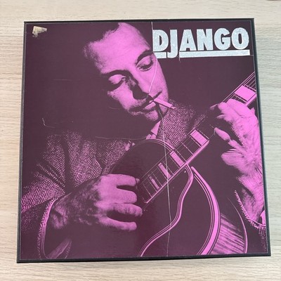 Django Reinhardt UK 1987 Affinity BOX 107 Swing Gypsy Jazz 8xLP Set w/BOOK Rare
