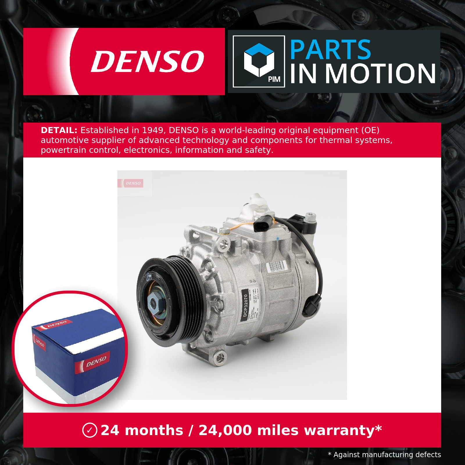 Fits DENSO-KLIMATYZACJA DCP32070 AC COMPRESSOR - Image 7