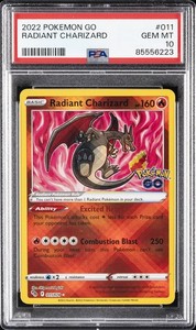 Radiant Charizard Pokemon Go Psa 10 | eBay