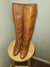 Vintage Women's Knee High Boots Size 6 Made In Brazil Ships Free