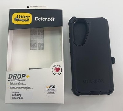 New   Defender Series Case With Belt Clip for Samsung Galaxy S25-Black