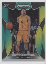 2019-20 Panini Prizm Draft Picks Green & Yellow 132/249 Justin James #39 he0