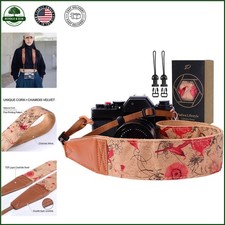 Durable 2-Inch Wide Camera Strap with Padded Neck Relief and Quick Release