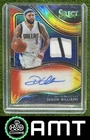Deron Williams 2020-21 Panini Select 14/25 Auto Patch Tie Dye Nets