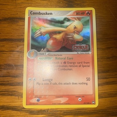 Combusken Reverse Holo Stamped Pokémon 2007 EX Power Keepers HP | eBay