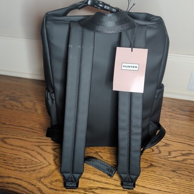HUNTER Top Clip Backpack Black Water Resistant Adjustable  display picture 2