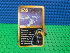 LEGO Emperor Palpatine Minifigure W Card sw0041 7200 7166 3340 Star Wars Rare 