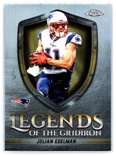 2025 Topps Chrome Football #LOG-24 Julian Edelman Legends Refractor