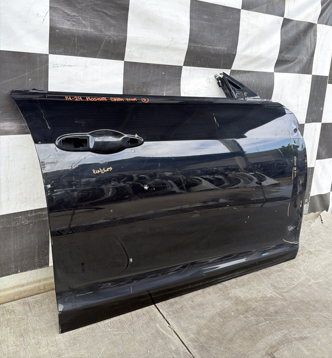 2014 15 16 17 18 19 20 21 22 23 2024 Maserati Ghilbi Front Right Door Used Oem