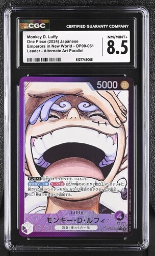 Monkey D. Luffy OP09-061 L Emperors in the New World ONE PIECE Card JP CGC 8.5