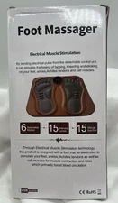 3D Foot Massage Mat Electric Leg Massager for Blood Circulation Edema Muscle New