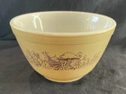 Vtg Pyrex 401 Forest Fancies Mushroom Nesting Mixing Bowl Corning USA 750ml