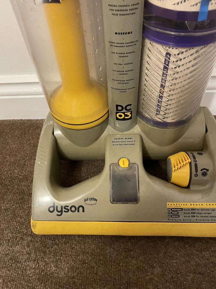 Dyson DC03 Absolute + Upright Vacuum Cleaner, Cleaned, - Image 4 of 4
