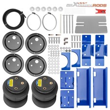 Rear Air Spring Kit Bags Air Lines For Chevrolet K1500c1500 Pickup 1988-1998